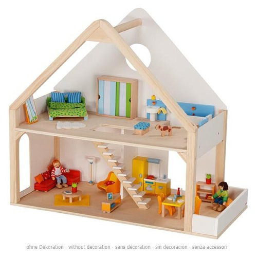 goki Puppenhaus 2 Etagen, 74 x 33,5 x 66 cm