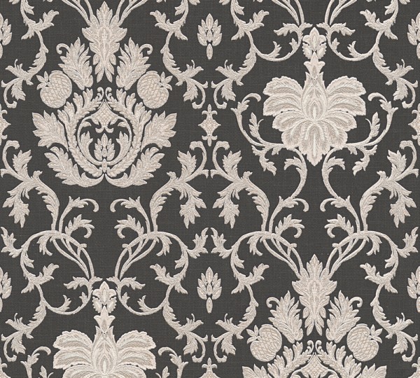 A.S. Création Belle Epoque 339058 Papier Beige Metallic Schwarz