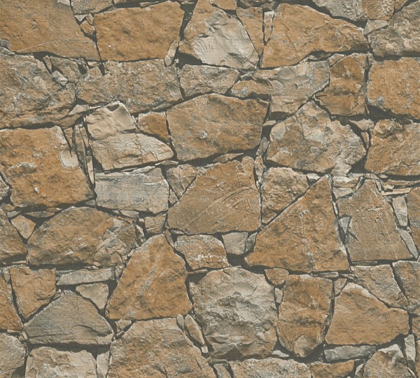 A.S. Création Best of Wood`n Stone 2nd Edition 958631 Vlies Beige Braun Schwarz