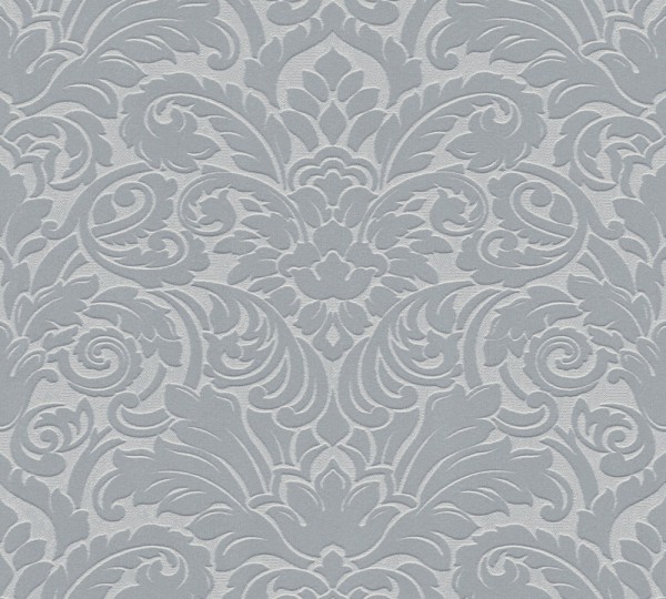A.S. Création Castello 335833 Vlies Grau Metallic