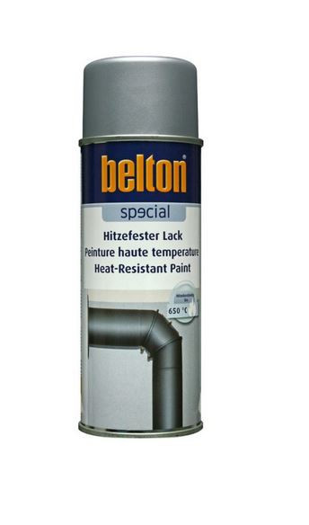 Belton -Hitzefester-Lack 650°C 400 ml silber